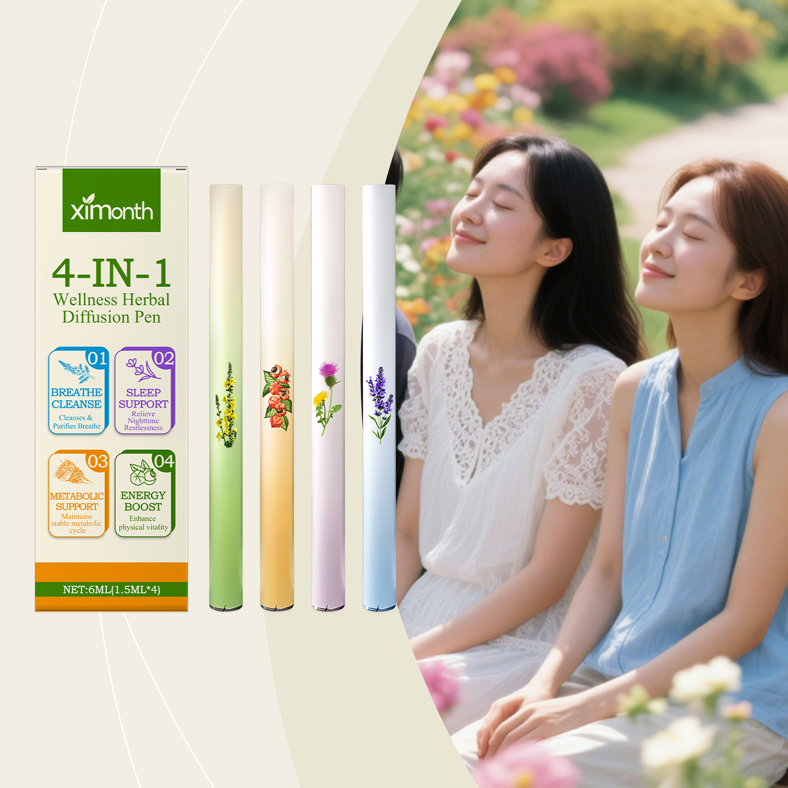 4 в 1, травяная диффузионная р – обзор и цена Herbal Wellness Healthcare